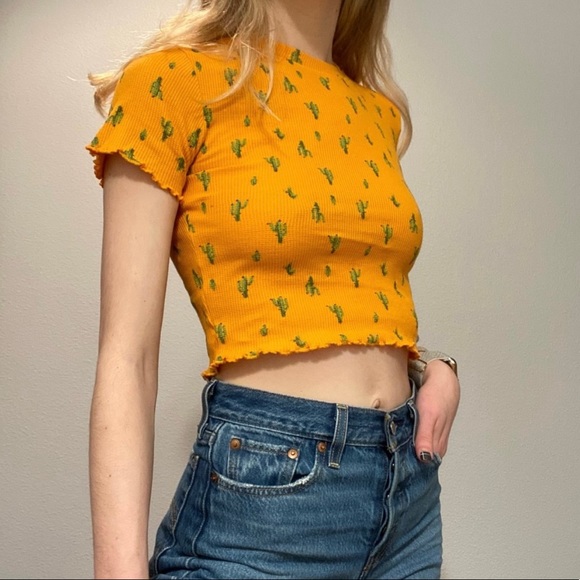Cactus Crop Top 🌵 - Picture 1 of 2